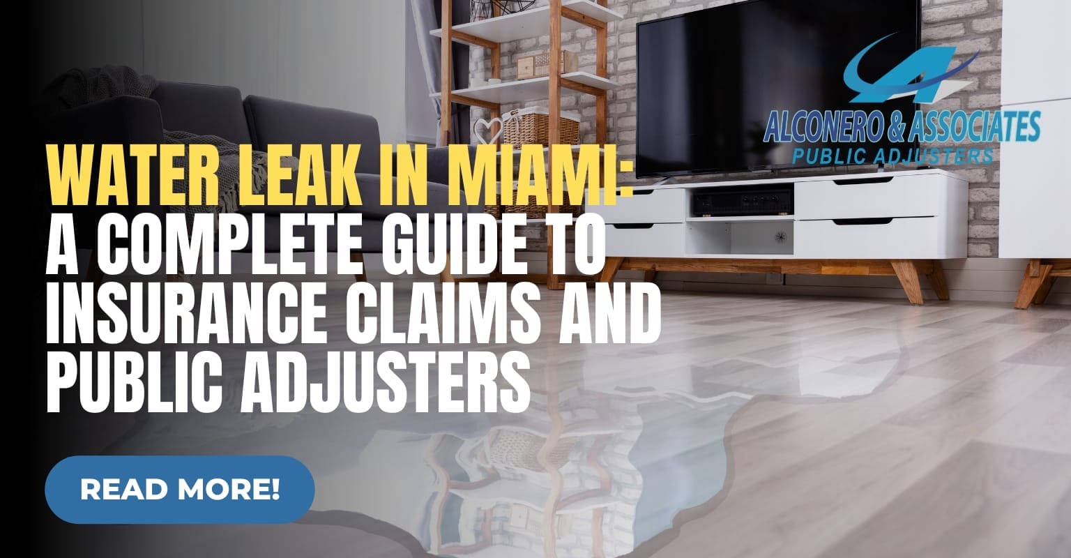 Water Leak in Miami a complete guide